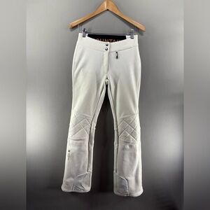 Mountain Force Women Ski Pants White Size 36 Small